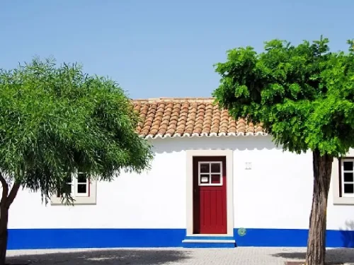 fachada casa tradicional alentejana